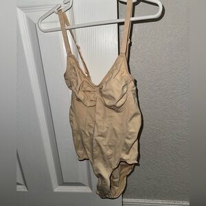 SKIMS Tan Shapewear Bodysuit
